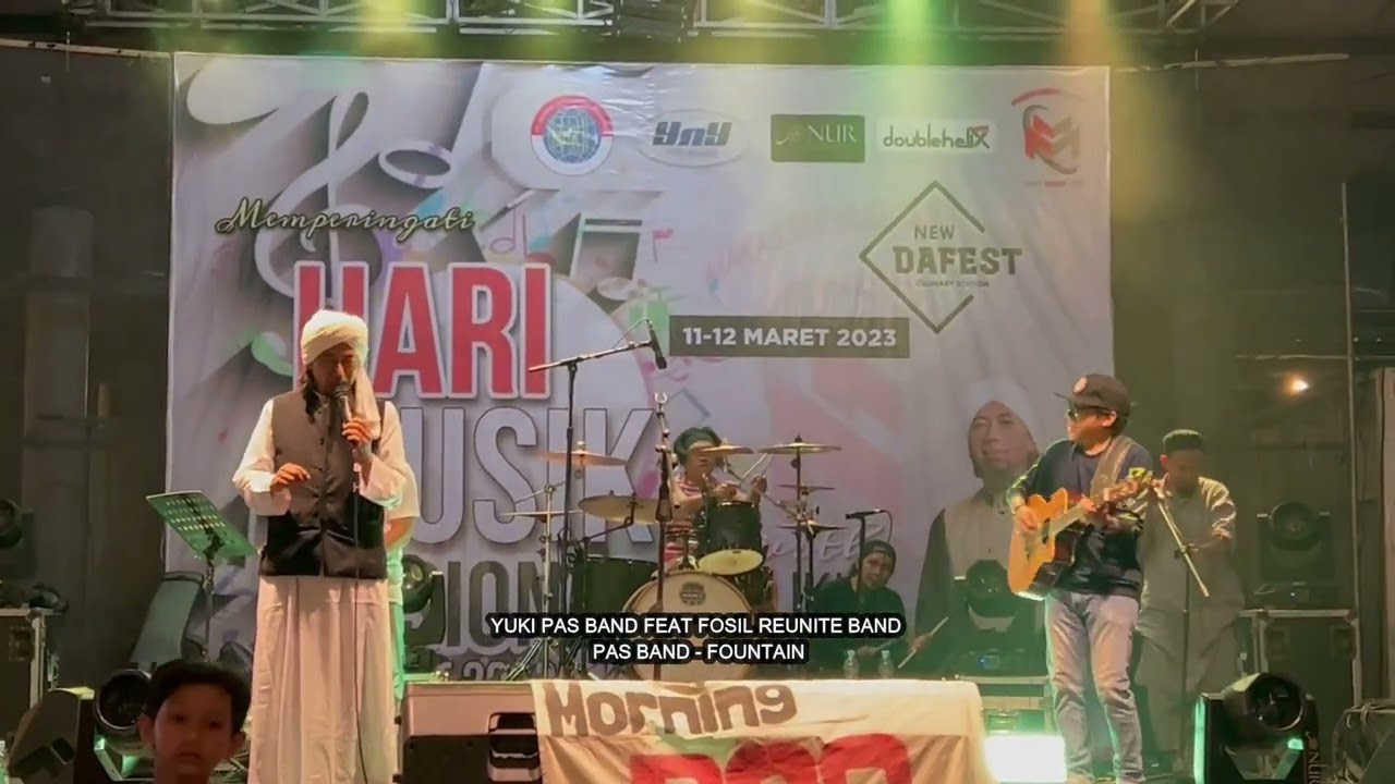PAS BAND FEAT FOSIL REUNITE BAND - FOUNTAIN