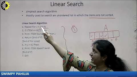 DATA STRUCTRES LECTURE 01  "Searching" By Ms  Swimpy Pahuja, AKGEC