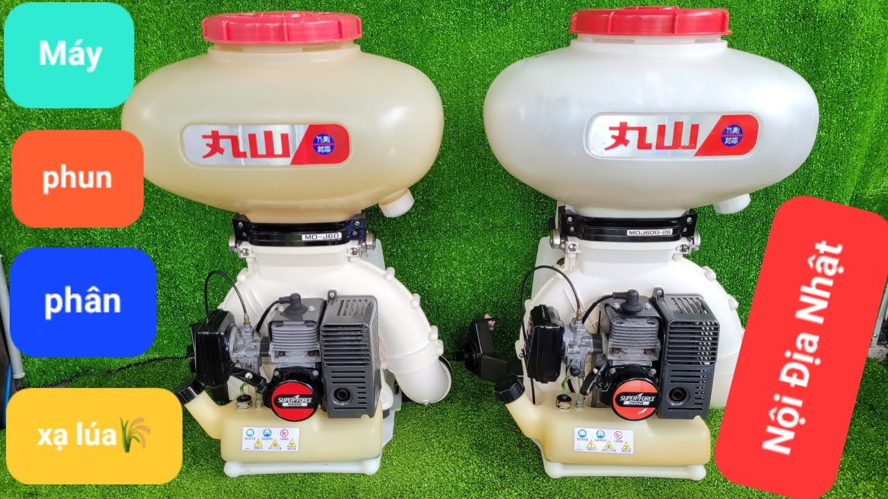 12/11🐍 Máy phun phân xạ lúa🌾Maruyama 60cc 🥰 Thùng 26 lít 💖🫰