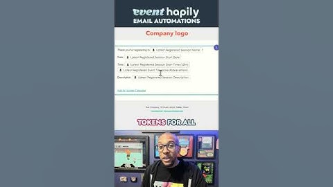 Email Automations for Events in HubSpot - event•hapily || Dax