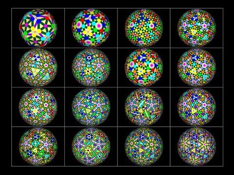 expanded Goldberg polyhedron(I m, n) all