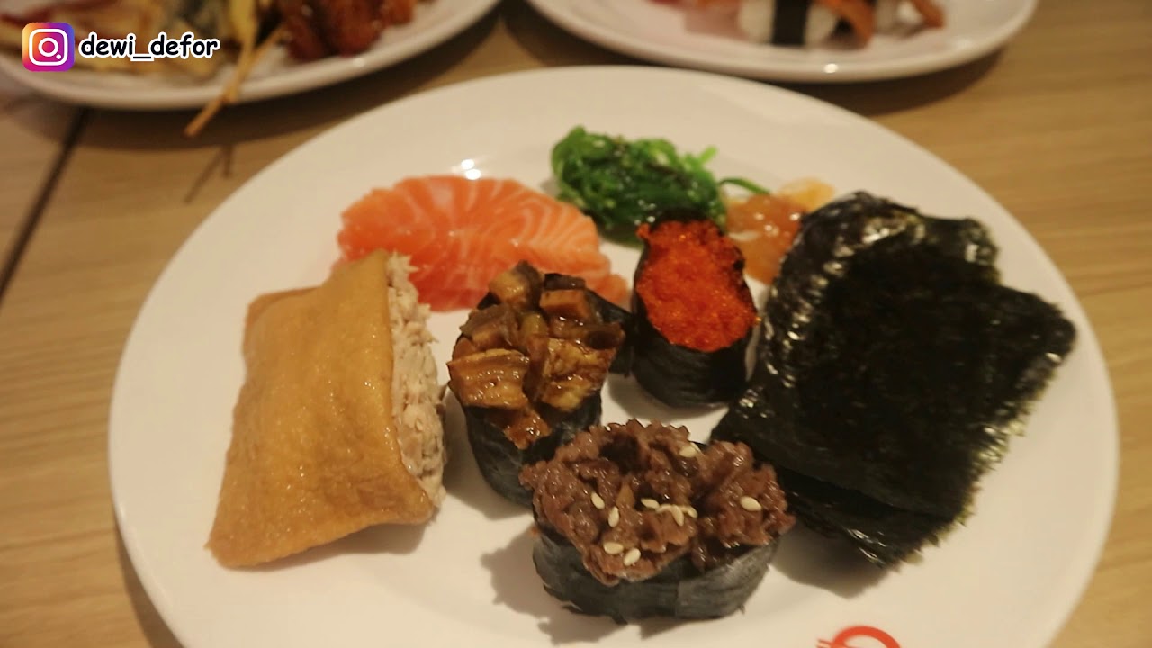QooQoo, All You Can Eat Sushi Roll & Salad Bar Bandung Indonesia