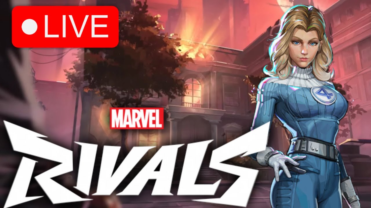 🔴SERVER ADMIN REPORTING FOR DUTY MARVEL RIVALS RANKED BEST PLAYER IN THE WORLD