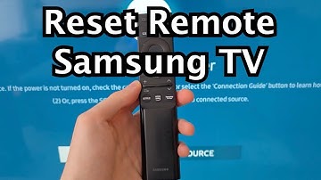 How to Reset Remote Control on Samsung Smart TV!