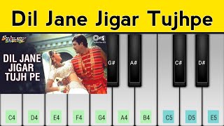 Download Lagu Dil Jane Jigar Tujhpe Nisaar Kiya Hai Piano Tutorial | Govinda, Karishma MP3