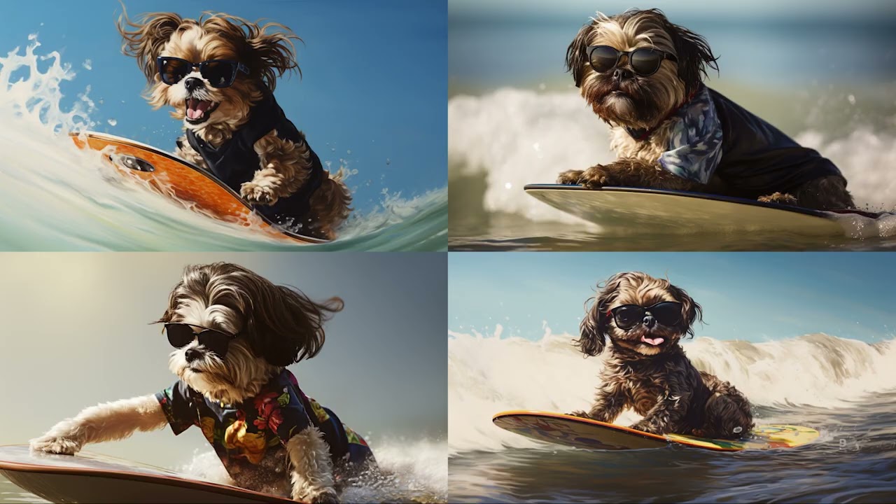 Midjourney Prompts: Creative dog portraits, Funny dog portraits, Animal portraits Mid journey AI