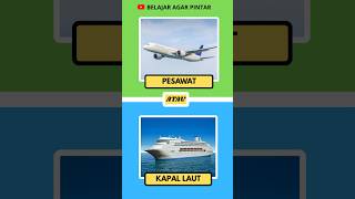 transportasi yang lebih diminati #short #quiz #transportation #belajaragarpintar