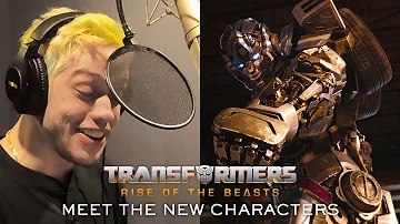 Transformers: Rise of the Beasts | Meet the New Characters | Mirage, Pete Davidson