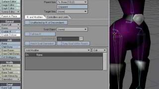IK tutorial in NewTek's LightWave 3D