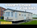 Holiday park static caravan  swift loire 3 bedroom  sited on holiday resort unity