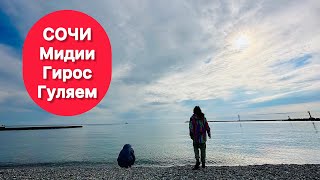 Приехали в СОЧИ😍Гуляем/ купили Мидии / Каникулы у МОРЯ✨☺️