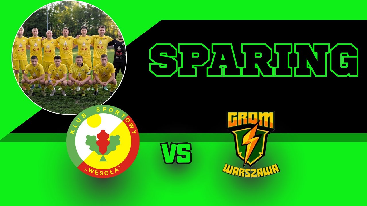 📺 Bramki z meczu KS WESOŁA 🆚 GROM II WARSZAWA #football #highlights 