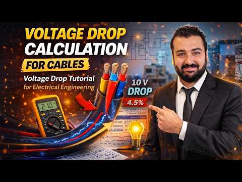 Voltage Drop Calculation for Cables - Voltage Drop Tutorial for Electrical Engineering
