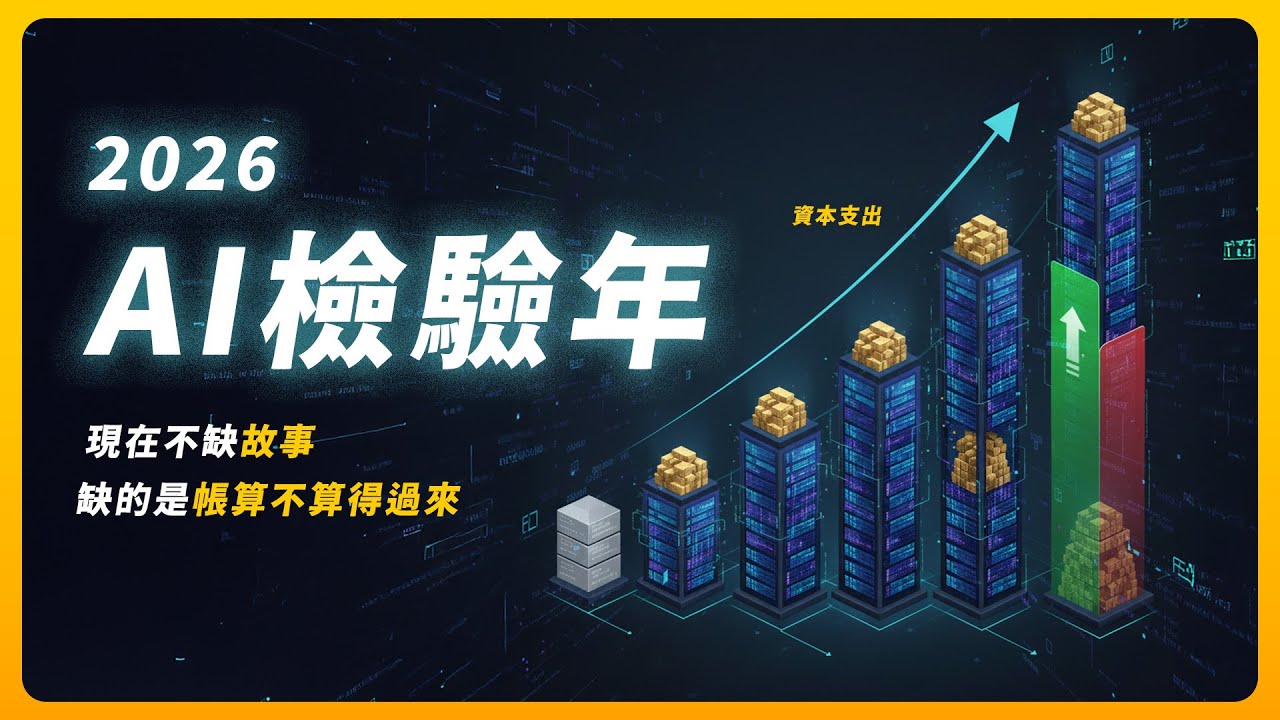 2026該交成績單囉！AI 產業真的能「開始賺錢」嗎？