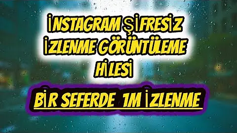 Instagram Sifresiz Video Izlenme Hilesi 2018 Calisan Siteler تحميل Download Mp4 Mp3