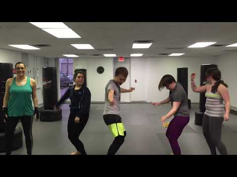 That one time when I was just trying to take a simple photo of our Fitness Kickboxers... lol