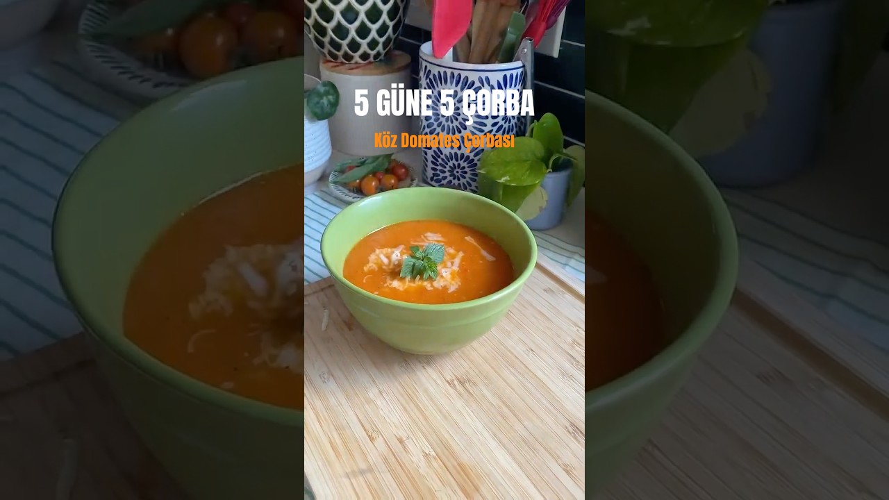 Kapya Biberli Domates Çorbası 🍅🌶️ | Pratik ve Lezzetli #çorba #yemektarifleri #viral Kapya Biberli Domates Çorbası 🍅🌶️ | Pratik ve Lezzetli #çorba #yemektarifleri #viral