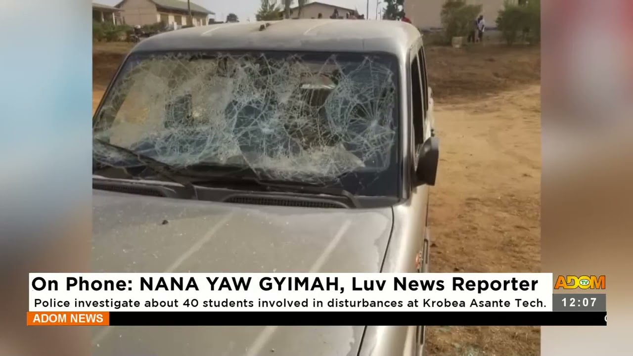 Police Investigate About 40 Students Involved In Disturbances At Krobea Asante Tech (23-01-23)