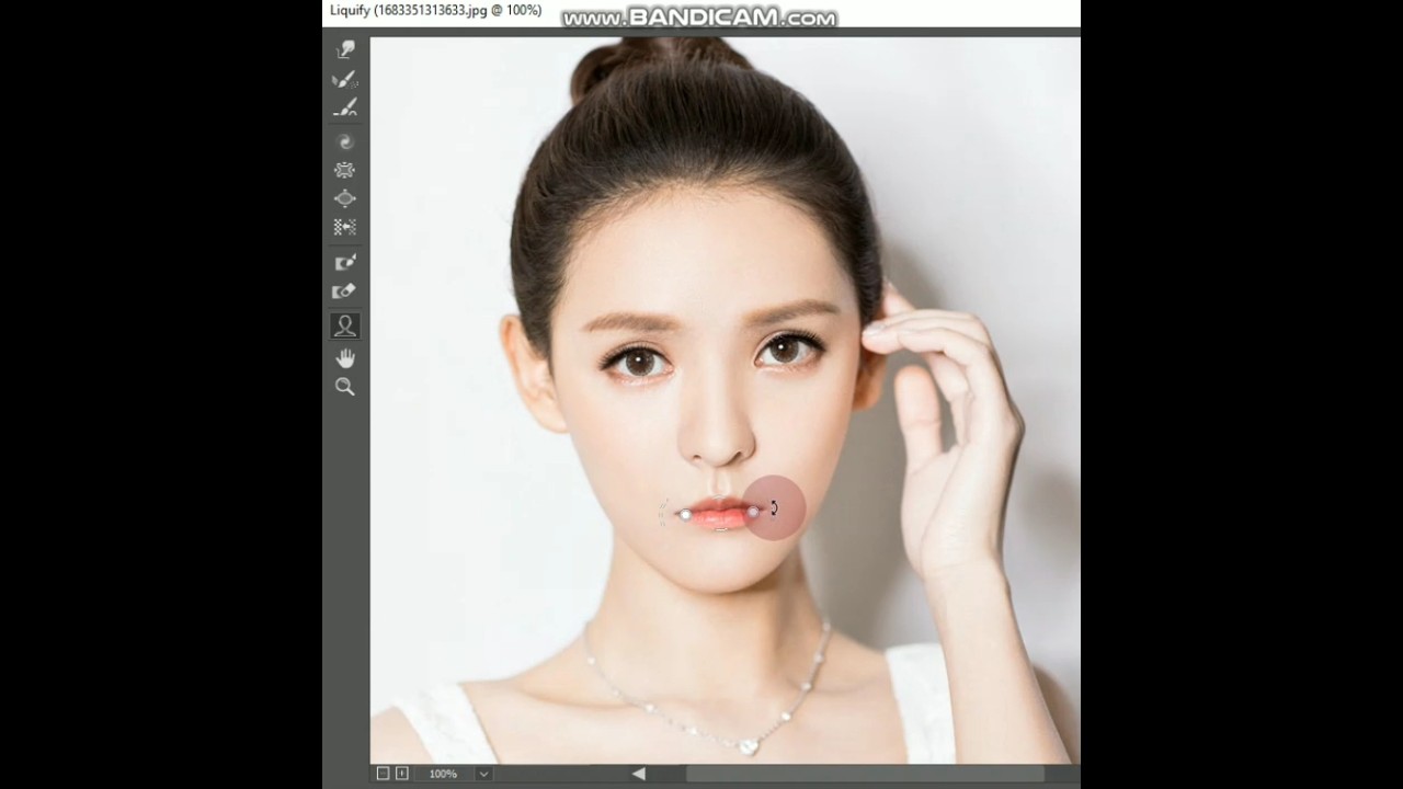 Photoshop trick-Add Smile on Face/