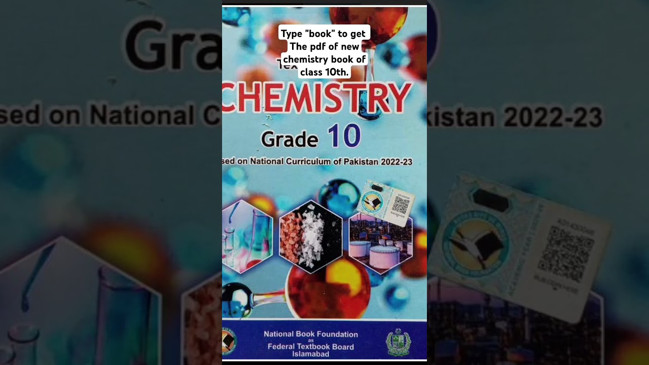 new chemistry SLO book for class 10 fbise federal board 