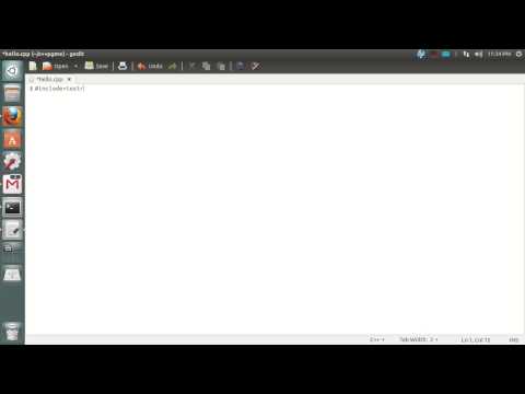 01 - Hello world under linux