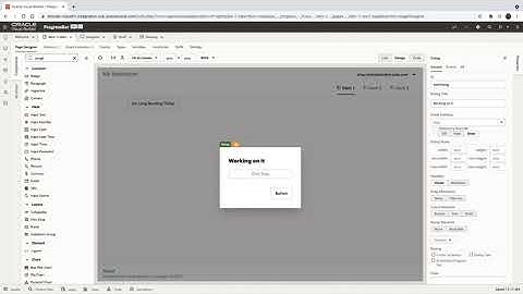 Progress Dialog for Long Running Processes in Visual Builder