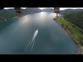 Dji F550 Chasing a boat