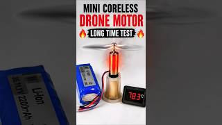 Drone Motor Extreme Long Time Test | Mini Coreless Motor Heat Test 🔥