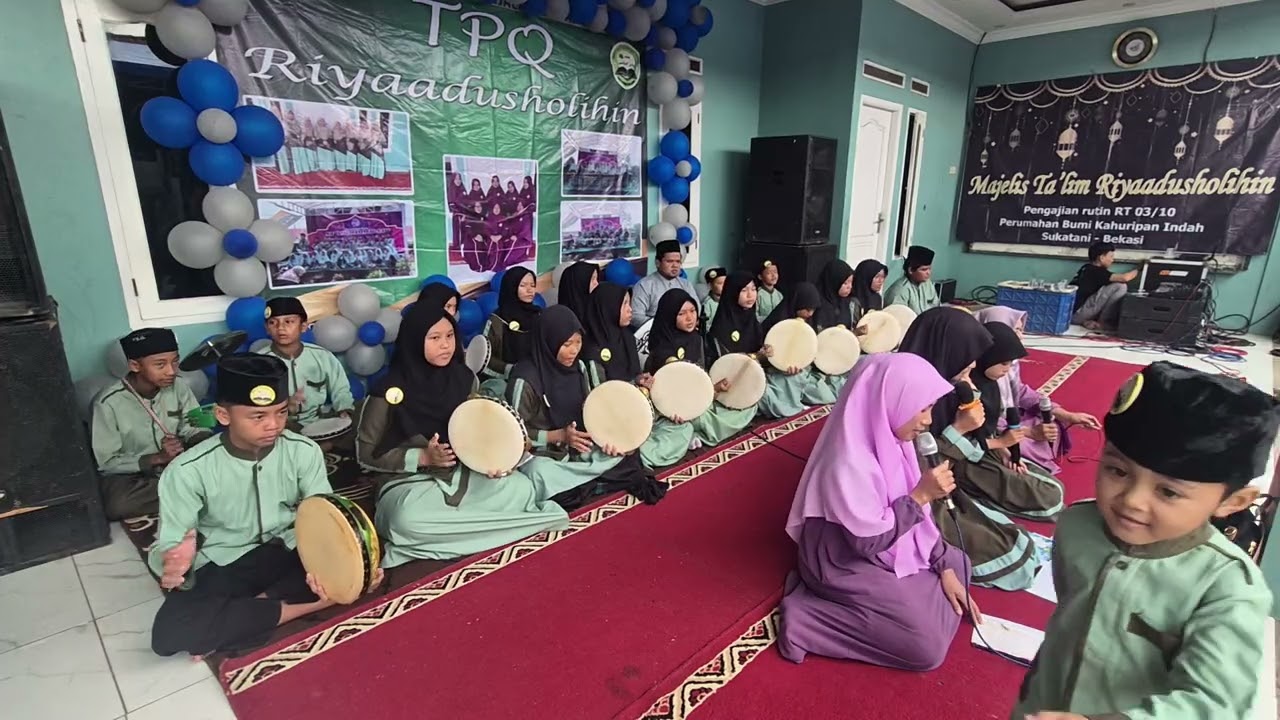 Pembacaan Al Barzanji part 1..TPQ RIYAADUSSHOLIHIN #Hadroh #TPQ #Belajarhadroh 