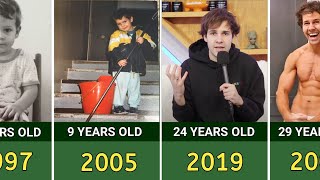 David Dobrik: Transformation / Evolution (0 to 30) (1996 → 2026)