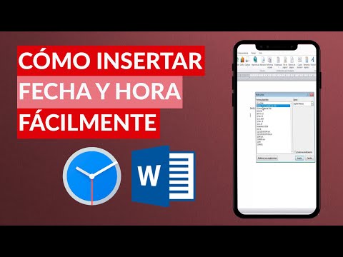 Cómo Insertar FECHA Y HORA en Word Fácilmente