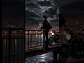 Night Bridge &amp; Distant City | Dark Anime Lo-Fi 🌉