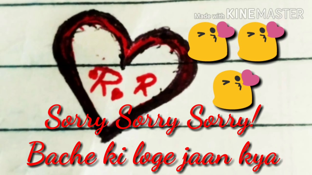 Sorry WhatsApp status // latest WhatsApp status2019 YouTube