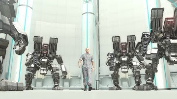 Binary Domain (2012) - BOSS: 4x Cuirass 1 (Chapter 6-2) #binarydomain