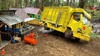 Cerita Truk Oleng Bro Kuning Tambal Ban Bikin Ngakak