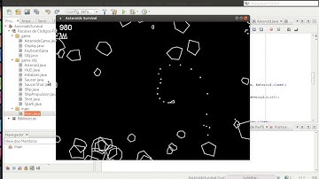 Java 2D Game from scratch - Asteroids (1979) Survival test