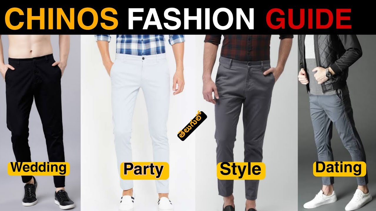 5 Chino Pants Fashion Hacks Every Stylish Guy Should Know *LOW BUDGET ...