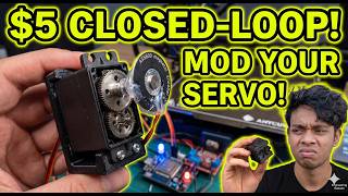 I Turned a $5 Hobby Servo into a Closed-Loop 3D Printer Motor!