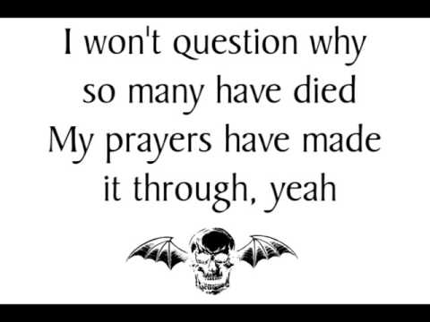 Avenged Sevenfold  - Gunslinger (Lyrics)