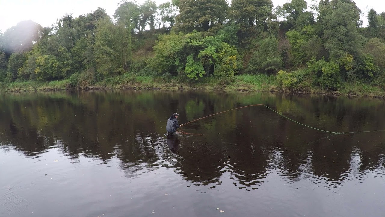 half spey / centre core casting or body born anchor new spey casting technique by Michael Rebholz