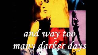 Video thumbnail of "Lita Ford Back to the Cave Lyrics"