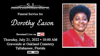 Dorothy Eason Memorial Service (Graveside)