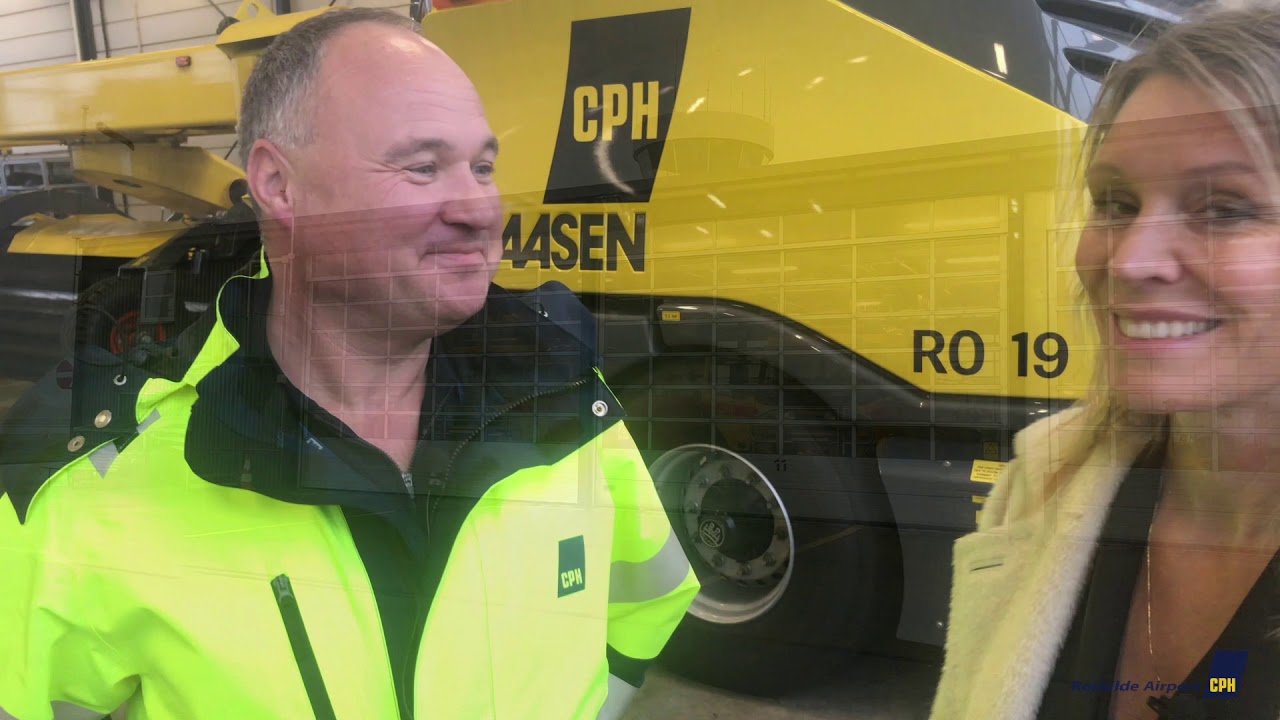 Beredskab og de-ice i Roskilde Lufthavn