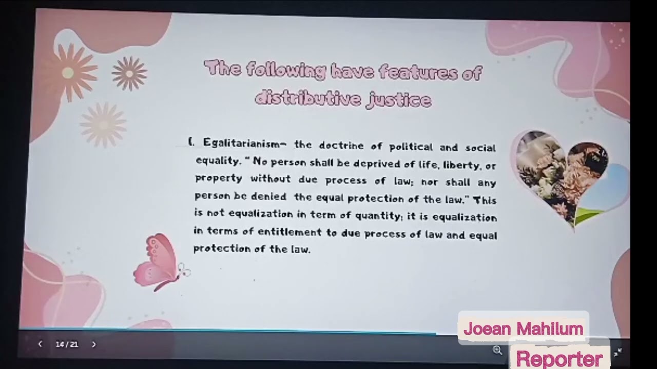 This is the Reporting of Group 7: The Love and Justice Framework