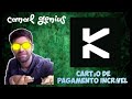 CARTÃO BANDEIRA VISA DE PAGAMENTO DIGITAL E FISICO PARA VOCE USAR SUAS CRYPTOS COMO QUISER - KAST