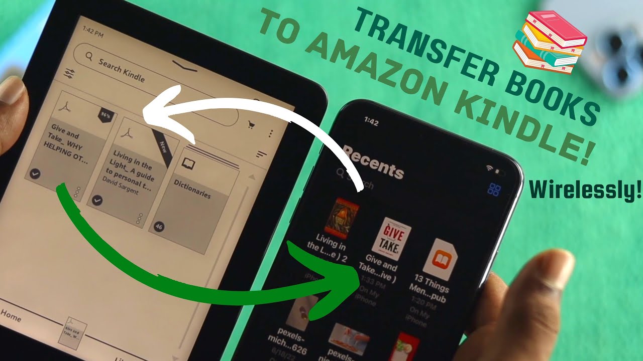 How To Transfer An EBook To Kindle Wirelessly Via Email YouTube