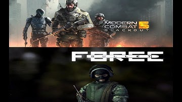 BULLET FORCE vs MODERN COMBAT 5: BLACKOUT - Graphics Comparison! [Full HD]