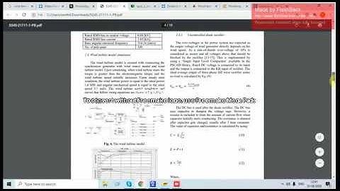 Double Fed induction generator -  PSCAD , PhytonTutorials in Electrical engineering / Online classes