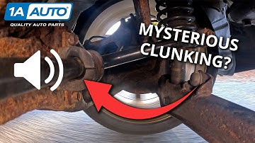 Rear Clunking Noise Over Bumps? Diagnose & Fix Rear Suspension Noises Yourself on Your Car or Truck