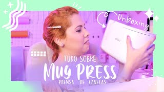 Unboxing Mug Press Cricut - Saiba tudo sobre essa prensa de canecas